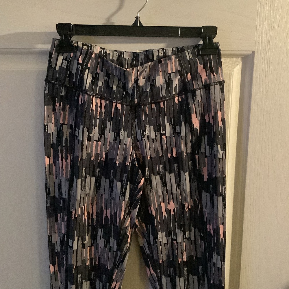 Calvin Klein Brand workout leggings, black, gray, pink colors, size M. - Picture 3 of 16